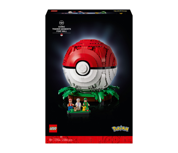 LEGO 72154 POKÉMON Kultowy Pokéball z Trenerami - 1596301 - zdjęcie